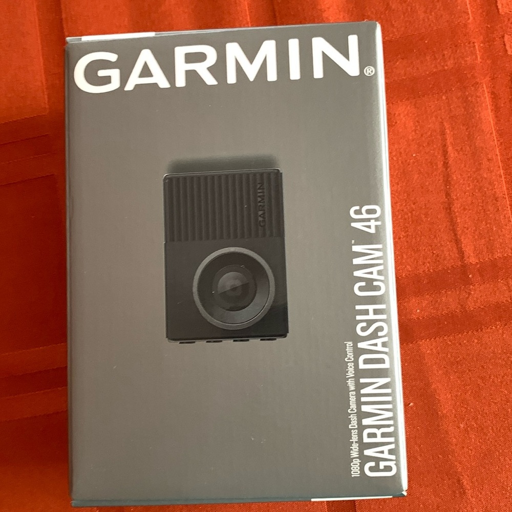 Garmin dash cam- security camera for car- Voice controlled